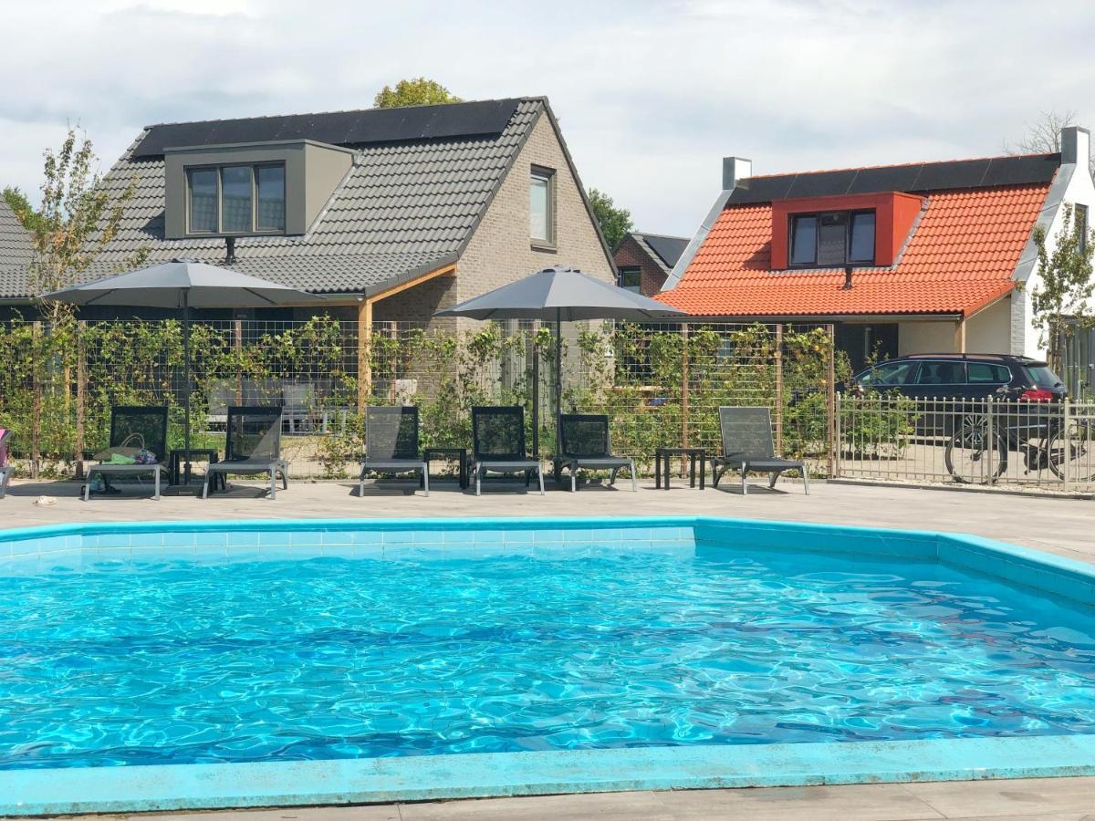 Chalet 3A Op Recreatiepark De Wielen Sint Maarten Eksteriør bilde